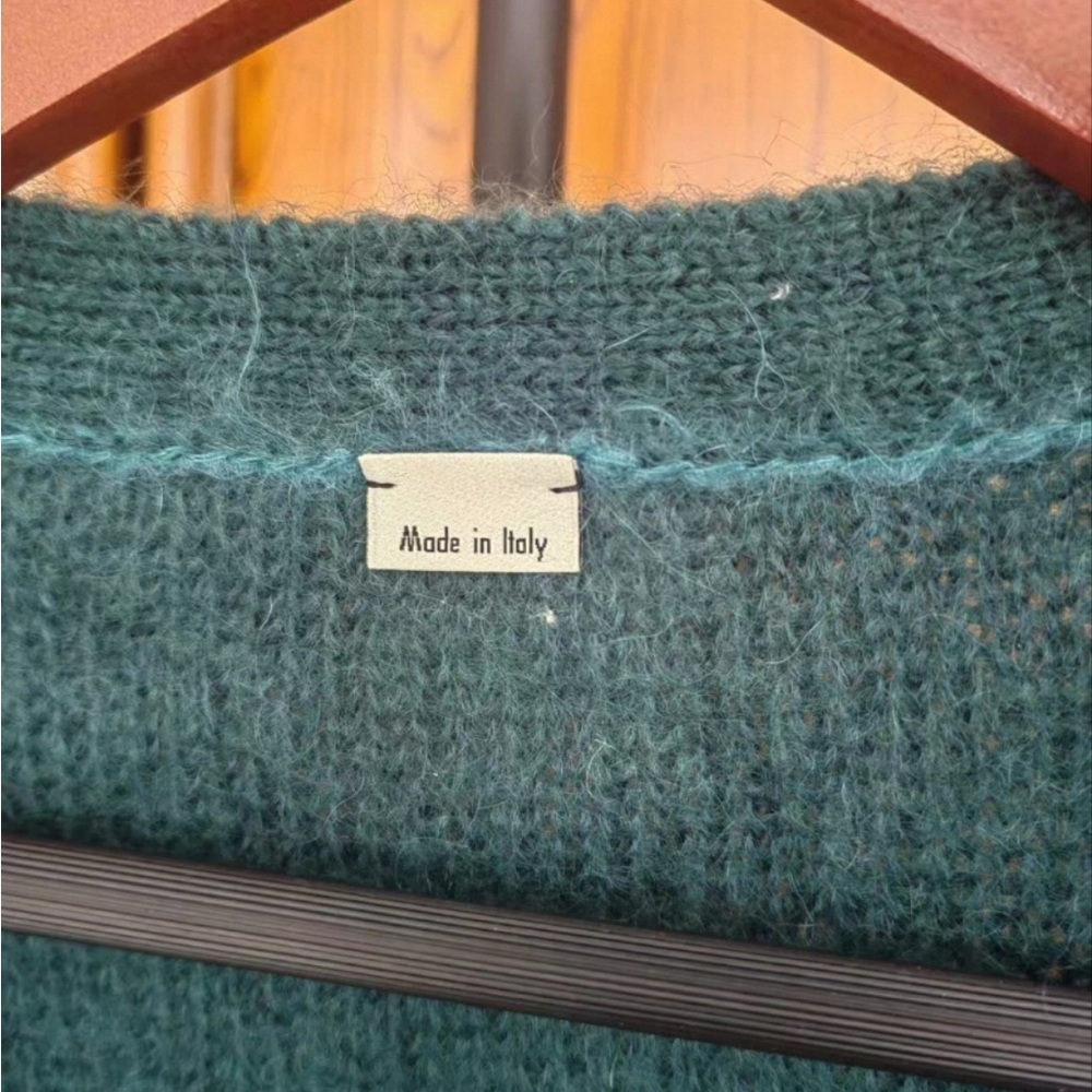 Gucci Teal and Forest Green Women's Cardigan - Picture 3 of 8